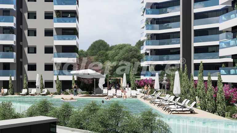 Appartement van de ontwikkelaar in Çiğli, İzmir zeezicht zwembad afbetaling - onroerend goed kopen in Turkije - 101292