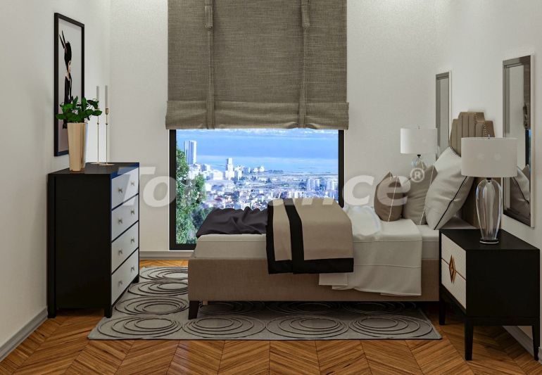 Appartement van de ontwikkelaar in Çiğli, İzmir zeezicht zwembad afbetaling - onroerend goed kopen in Turkije - 101304