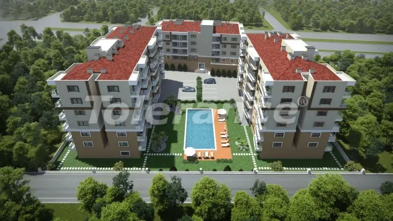 آپارتمان از سازنده که در چیلی, ازمیر استخر - خرید ملک در ترکیه - 26621
