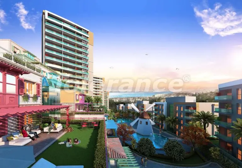 Appartement du développeur еn Çiğli, Izmir vue sur la mer piscine - 27451 Appartement du développeur еn Çiğli, Izmir vue sur la mer piscine - acheter un bien immobilier en Turquie - 27451