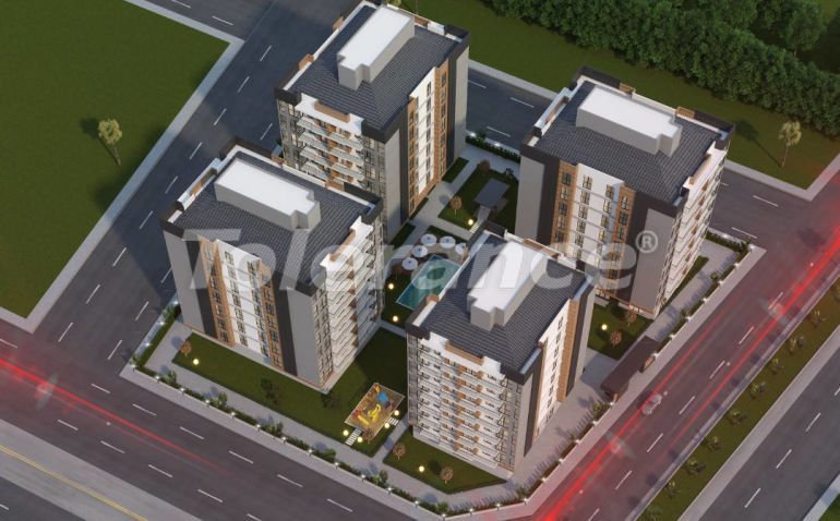 Apartment from the developer in Çiğli, İzmir with pool with installment - 48694 Apartment from the developer in Çiğli, İzmir with pool with installment - buy realty in Turkey - 48694