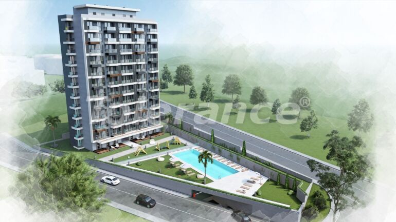 شقق من المتعهد في:في تشيلي إزمير مسبح - شراء عقار في تركيا - 55458