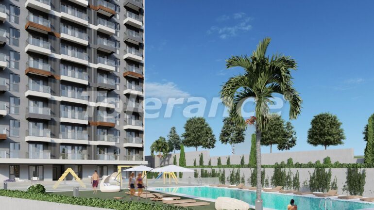 شقق من المتعهد في:في تشيلي إزمير مسبح - شراء عقار في تركيا - 55461