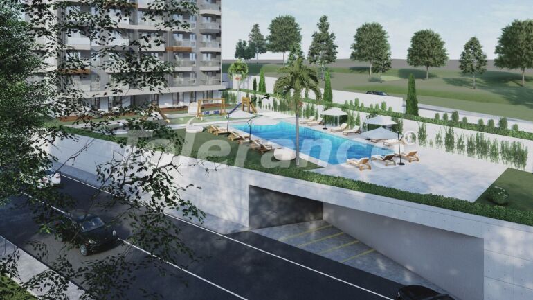 شقق من المتعهد في:في تشيلي إزمير مسبح - شراء عقار في تركيا - 55464