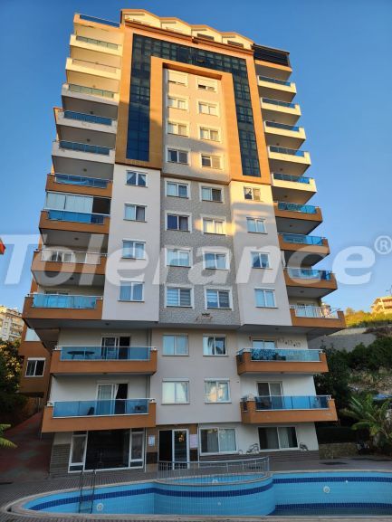 Apartment in Cikcilli, Alanya meeresblick pool - immobilien in der Türkei kaufen - 104590