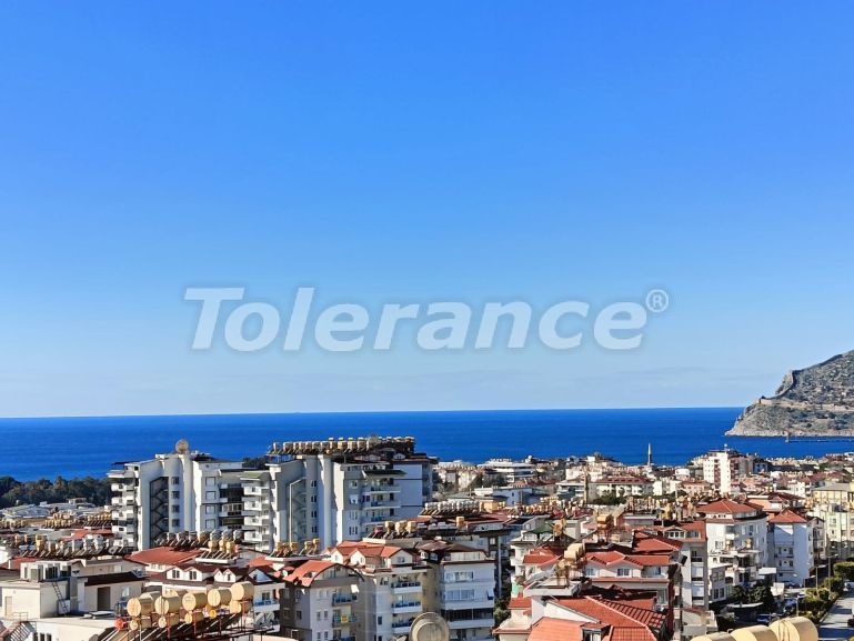 Appartement in Cikcilli, Alanya zeezicht zwembad - 117513 Appartement in Cikcilli, Alanya zeezicht zwembad - onroerend goed kopen in Turkije - 117513
