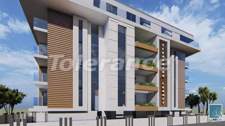 Apartment from developer in Сikcilli, Alanya sea view with pool - buy realty in Turkey - 28290