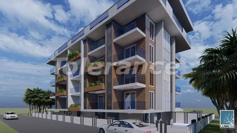 Apartment from developer in Сikcilli, Alanya sea view with pool - buy realty in Turkey - 28291