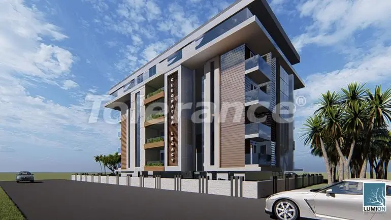 Apartment from developer in Сikcilli, Alanya sea view with pool - buy realty in Turkey - 28294