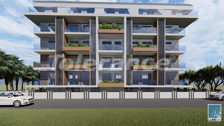 Apartment from developer in Сikcilli, Alanya sea view with pool - buy realty in Turkey - 28295