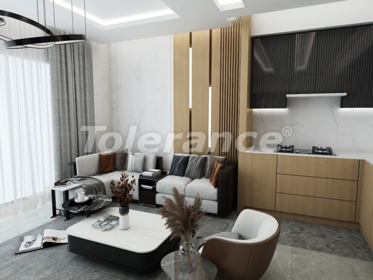 Apartment in Cikcilli, Alanya mit pool - immobilien in der Türkei kaufen - 60229