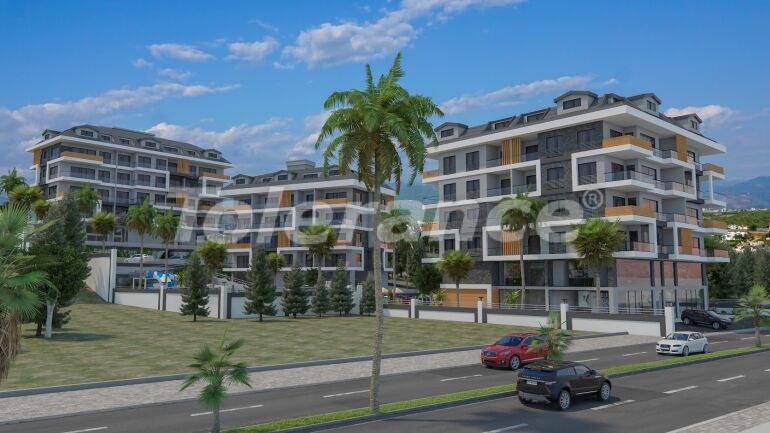 Apartment in Cikcilli, Alanya mit pool - immobilien in der Türkei kaufen - 60232