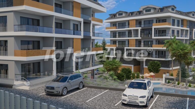 Apartment in Cikcilli, Alanya mit pool - immobilien in der Türkei kaufen - 60233