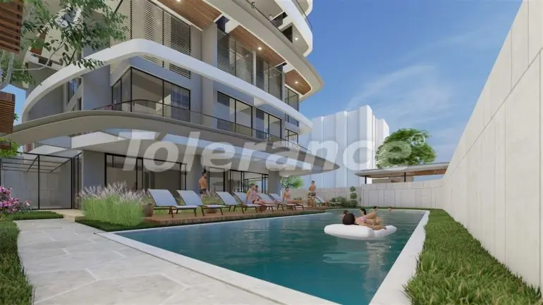 Appartement du développeur еn Alanya Centre, Alanya piscine - acheter un bien immobilier en Turquie - 39749