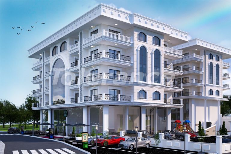 Apartment vom entwickler in Alanya Zentrum, Alanya meeresblick pool - immobilien in der Türkei kaufen - 41352