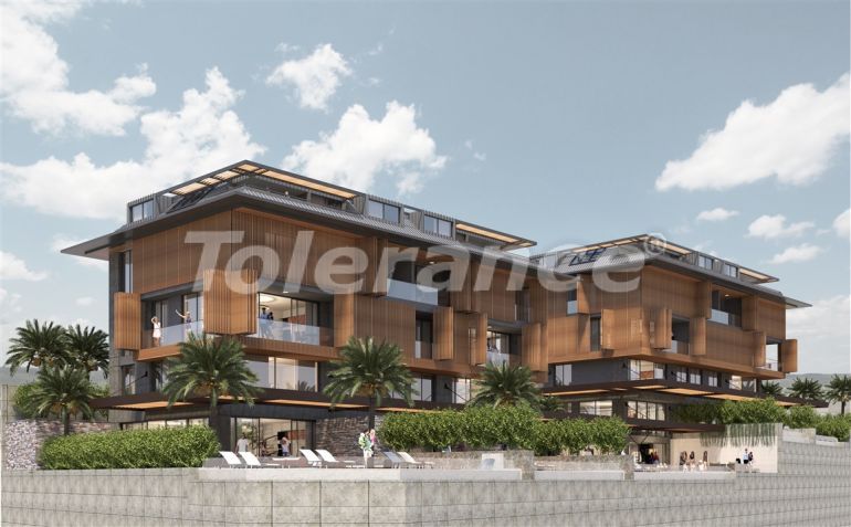 Apartment vom entwickler in Alanya Zentrum, Alanya meeresblick pool - immobilien in der Türkei kaufen - 49427