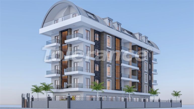 آپارتمان از سازنده که در مرکز آلانیا, آلانیا منظره دریا استخر - خرید ملک در ترکیه - 49844