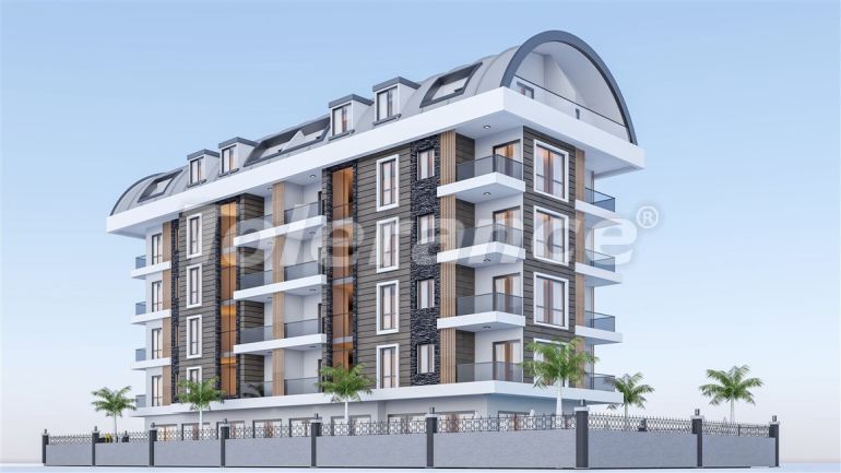 Apartment vom entwickler in Alanya Zentrum, Alanya meeresblick pool - immobilien in der Türkei kaufen - 49845
