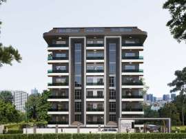 آپارتمان از سازنده که در مرکز آلانیا, آلانیا منظره دریا استخر اقساط - خرید ملک در ترکیه - 107253