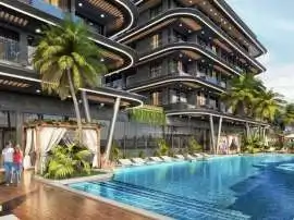 Appartement du développeur еn Alanya Centre, Alanya piscine - acheter un bien immobilier en Turquie - 39759