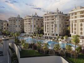 آپارتمان از سازنده که در مرکز آلانیا, آلانیا استخر اقساط - خرید ملک در ترکیه - 63062