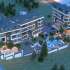 Appartement van de ontwikkelaar in Alanya Centrum, Alanya zwembad - onroerend goed kopen in Turkije - 60237