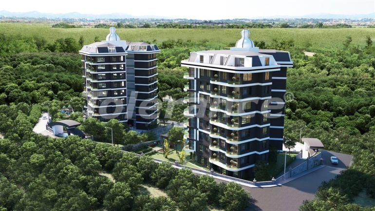 Apartment vom entwickler in Demirtaş, Alanya meeresblick pool ratenzahlung - immobilien in der Türkei kaufen - 50335
