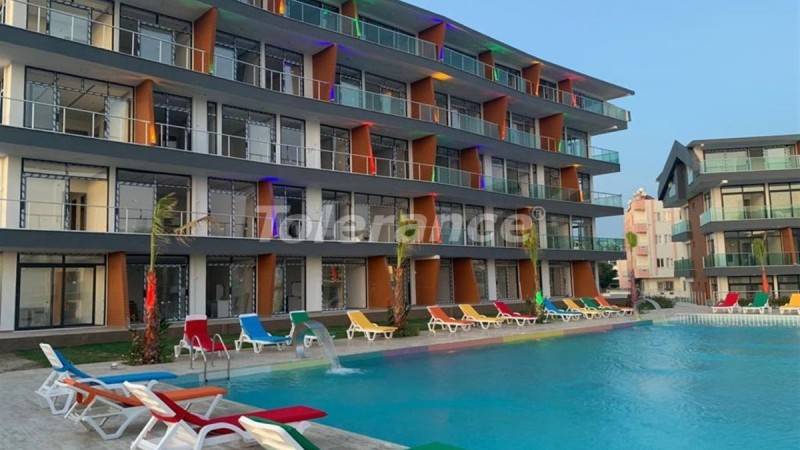 شقق من المتعهد في:في ديديم اطلالة على البحر مسبح - شراء عقار في تركيا - 24234