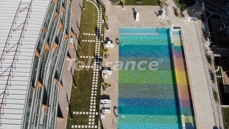 شقق من المتعهد في:في ديديم اطلالة على البحر مسبح - شراء عقار في تركيا - 24242