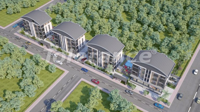 Apartment from the developer in Döşemealtı, Antalya with pool with installment - 102002 Apartment from the developer in Döşemealtı, Antalya with pool with installment - buy realty in Turkey - 102002