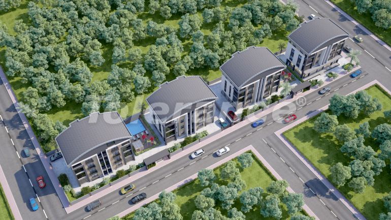 Apartment from the developer in Döşemealtı, Antalya with pool with installment - 102003 Apartment from the developer in Döşemealtı, Antalya with pool with installment - buy realty in Turkey - 102003