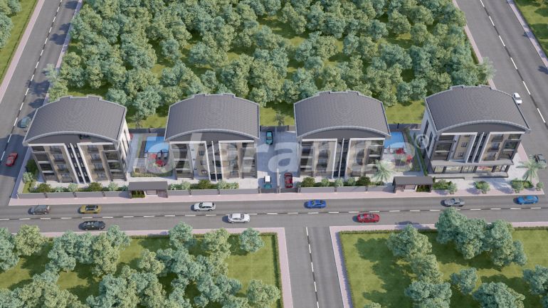 Apartment from the developer in Döşemealtı, Antalya with pool with installment - 102004 Apartment from the developer in Döşemealtı, Antalya with pool with installment - buy realty in Turkey - 102004