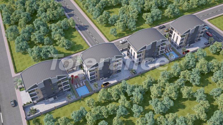Apartment from the developer in Döşemealtı, Antalya with pool with installment - 102006 Apartment from the developer in Döşemealtı, Antalya with pool with installment - buy realty in Turkey - 102006