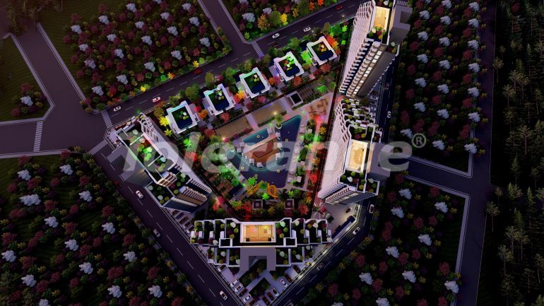 Appartement van de ontwikkelaar in Erdemli, Mersin zwembad afbetaling - 105147 Appartement van de ontwikkelaar in Erdemli, Mersin zwembad afbetaling - onroerend goed kopen in Turkije - 105147