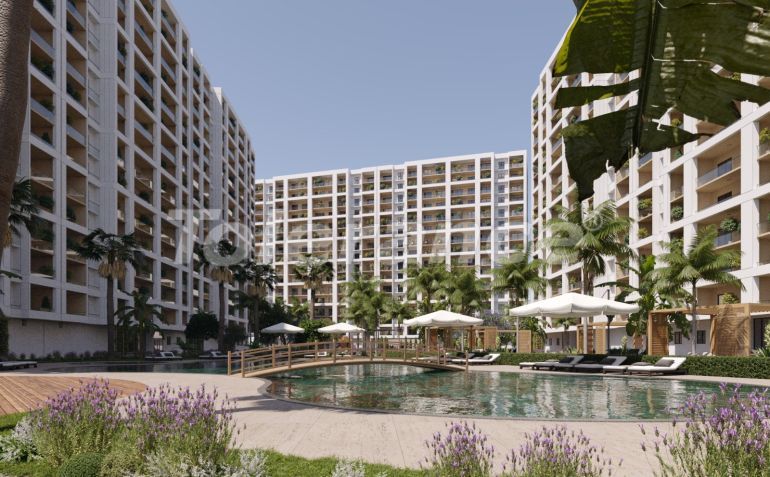 Apartment vom entwickler in Erdemli, Mersin meeresblick pool ratenzahlung - immobilien in der Türkei kaufen - 105170