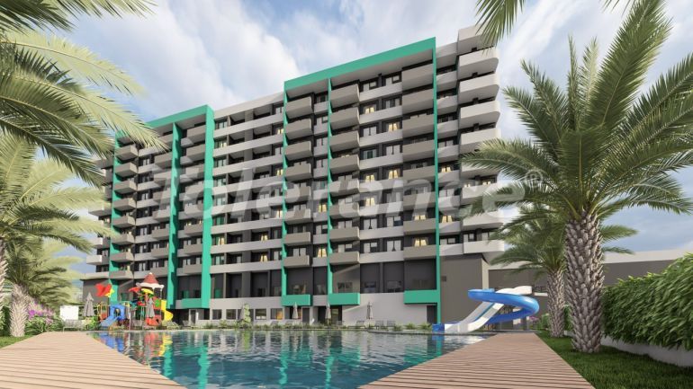 Apartment from the developer in Erdemli, Mersin with sea view with pool with installment - 106634 Apartment from the developer in Erdemli, Mersin with sea view with pool with installment - buy realty in Turkey - 106634