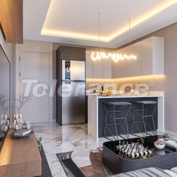 Appartement van de ontwikkelaar in Erdemli, Mersin zeezicht zwembad afbetaling - 106681 Appartement van de ontwikkelaar in Erdemli, Mersin zeezicht zwembad afbetaling - onroerend goed kopen in Turkije - 106681