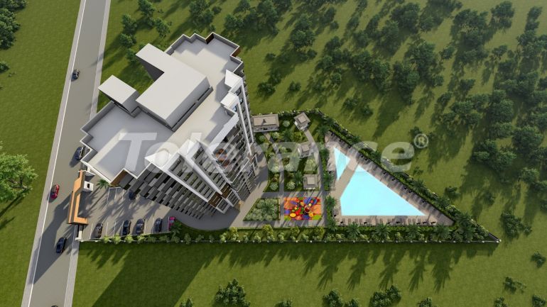 Appartement van de ontwikkelaar in Erdemli, Mersin zeezicht zwembad afbetaling - 106683 Appartement van de ontwikkelaar in Erdemli, Mersin zeezicht zwembad afbetaling - onroerend goed kopen in Turkije - 106683