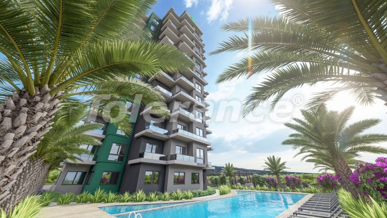 آپارتمان از سازنده که در اردملی, مرسین منظره دریا استخر اقساط - خرید ملک در ترکیه - 106719