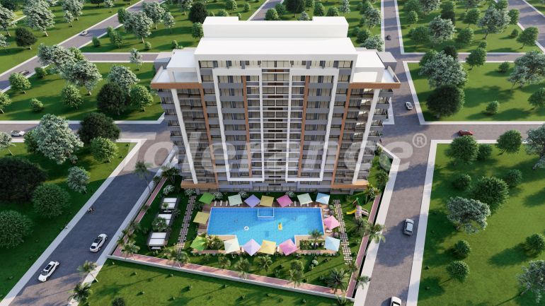 Apartment from the developer in Erdemli, Mersin with pool with installment - buy realty in Turkey - 110045