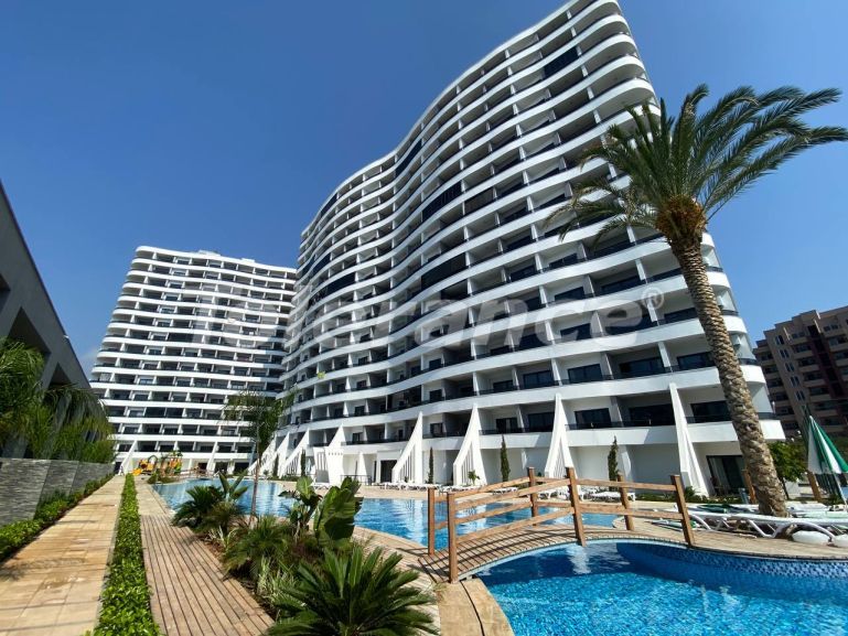 Apartment in Erdemli, Mersin meeresblick pool - immobilien in der Türkei kaufen - 125865