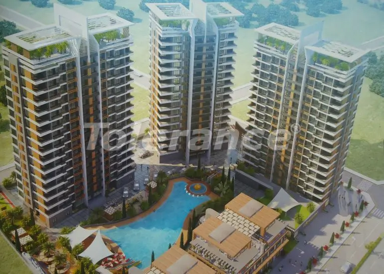 Apartment in Erdemli, Mersin pool - buy realty in Turkey - 34971