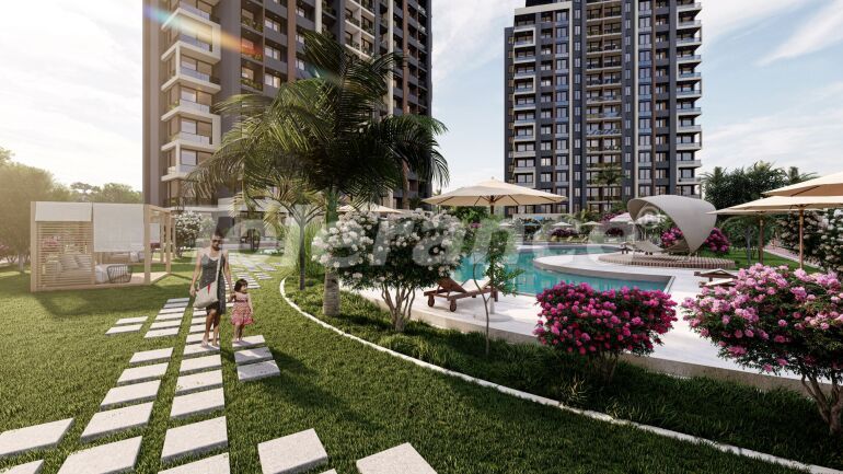 Appartement van de ontwikkelaar in Erdemli, Mersin zeezicht zwembad - 58448 Appartement van de ontwikkelaar in Erdemli, Mersin zeezicht zwembad - onroerend goed kopen in Turkije - 58448