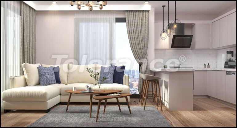 Appartement van de ontwikkelaar in Erdemli, Mersin zeezicht zwembad - 58451 Appartement van de ontwikkelaar in Erdemli, Mersin zeezicht zwembad - onroerend goed kopen in Turkije - 58451