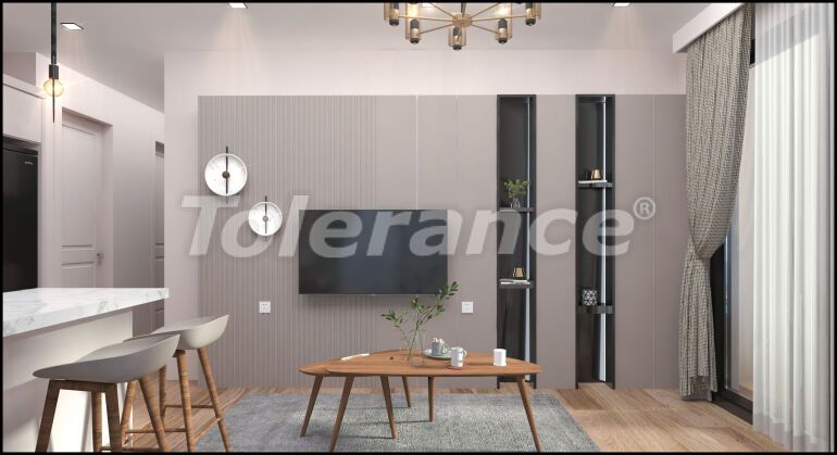 Appartement van de ontwikkelaar in Erdemli, Mersin zeezicht zwembad - 58452 Appartement van de ontwikkelaar in Erdemli, Mersin zeezicht zwembad - onroerend goed kopen in Turkije - 58452