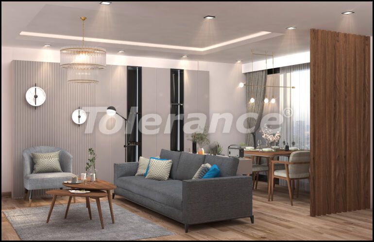 Appartement van de ontwikkelaar in Erdemli, Mersin zeezicht zwembad - 58459 Appartement van de ontwikkelaar in Erdemli, Mersin zeezicht zwembad - onroerend goed kopen in Turkije - 58459