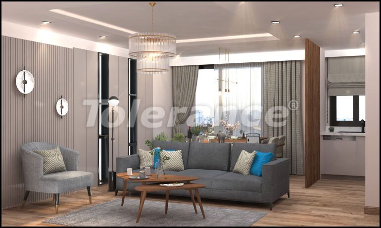 Appartement van de ontwikkelaar in Erdemli, Mersin zeezicht zwembad - 58460 Appartement van de ontwikkelaar in Erdemli, Mersin zeezicht zwembad - onroerend goed kopen in Turkije - 58460