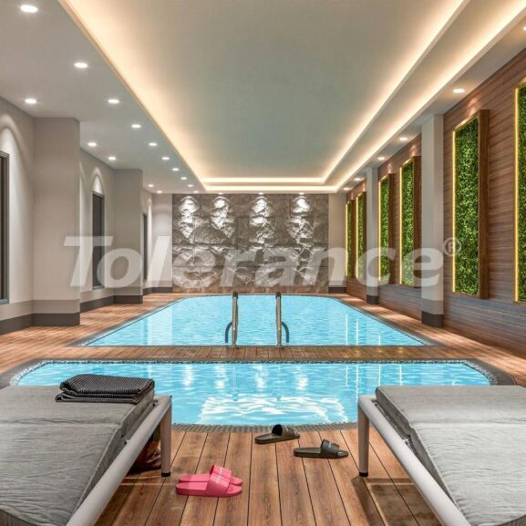 شقق من المتعهد في:في إيرديملي, مرسين اطلالة على البحر مسبح - شراء عقار في تركيا - 61274