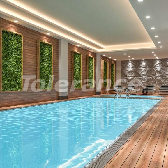 شقق من المتعهد في:في إيرديملي, مرسين اطلالة على البحر مسبح - شراء عقار في تركيا - 61275