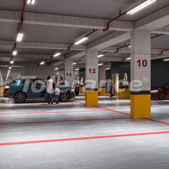 شقق من المتعهد في:في إيرديملي, مرسين اطلالة على البحر مسبح - شراء عقار في تركيا - 61277